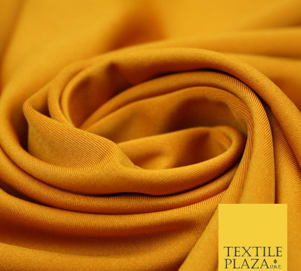 Premium Plain SCUBA Crepe Stretch Fabric Jersey Spandex Material 62" Wide