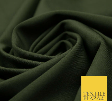Premium Plain SCUBA Crepe Stretch Fabric Jersey Spandex Material 62" Wide