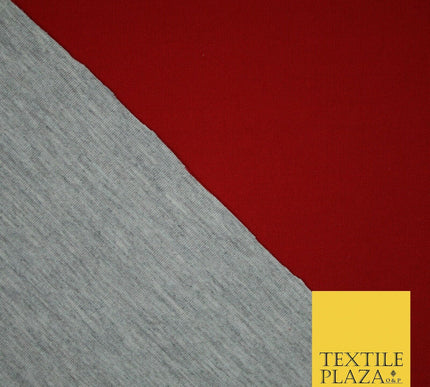 Two Colour Marl Grey Reversible Double Sided Neoprene Scuba Foam Fabric 6COLOURS