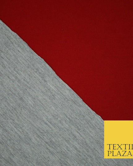 Two Colour Marl Grey Reversible Double Sided Neoprene Scuba Foam Fabric 6COLOURS