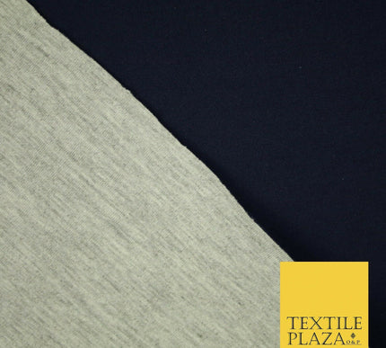 Two Colour Marl Grey Reversible Double Sided Neoprene Scuba Foam Fabric 6COLOURS