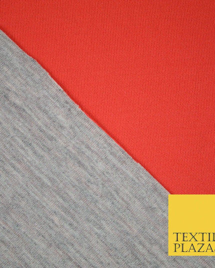 Two Colour Marl Grey Reversible Double Sided Neoprene Scuba Foam Fabric 6COLOURS