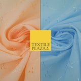 Premium 3 Hole Flower BRODERIE ANGLAISE Cotton Dress Christening Eyelet Fabric