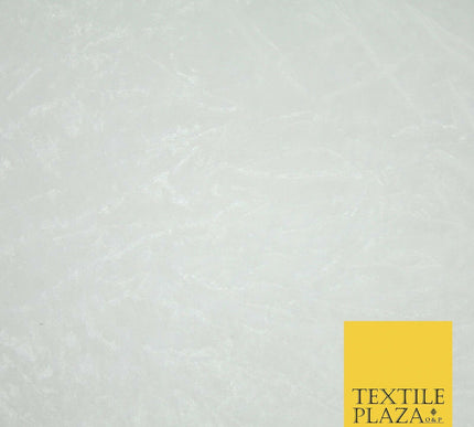 White Crushed Velvet Fabric Material Backdrop Cushions Curtains Stretch 58" 4160