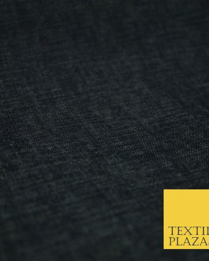 7oz Dark Indigo Blue Plain 100% Cotton DENIM Fabric Skirts Jeans Craft 60" 4180