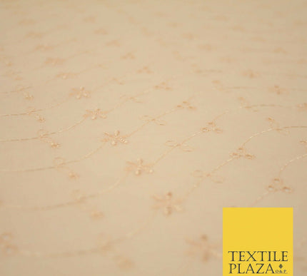 Premium 3 Hole Flower BRODERIE ANGLAISE Cotton Dress Christening Eyelet Fabric