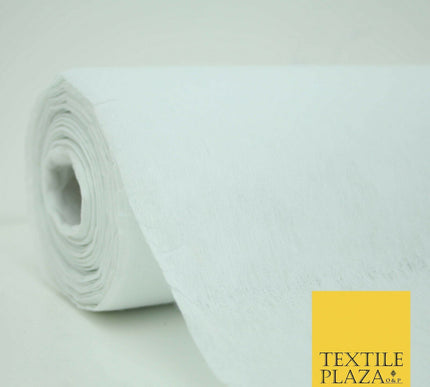 WHITE Premium Fusible MEDIUM WEIGHT Buckram Fabric Mask 91cm