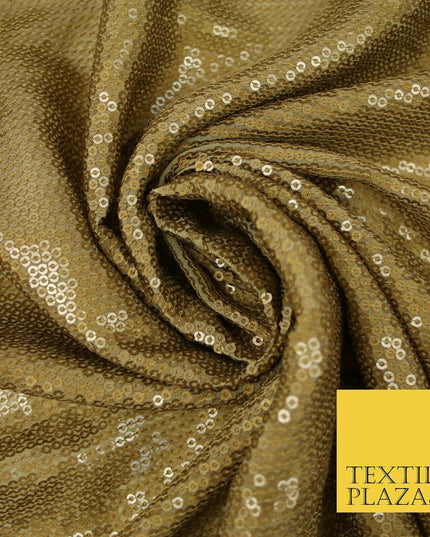 GOLD Gloss Matte Sequin Line Stripe Embroidered Georgette Fabric 3 COLOURS 37"