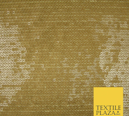 GOLD Gloss Matte Sequin Line Stripe Embroidered Georgette Fabric 3 COLOURS 37"