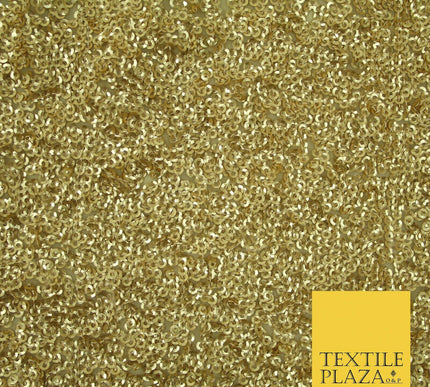 GOLD Intense Textured Matte Sequin Embroidered Georgette Fabric 4 SHADES 36"Wide
