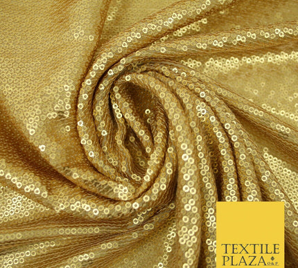 GOLD Gloss Matte Sequin Line Stripe Embroidered Georgette Fabric 3 COLOURS 37"