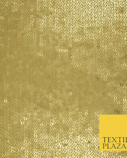 GOLD Gloss Matte Sequin Line Stripe Embroidered Georgette Fabric 3 COLOURS 37"
