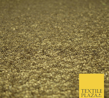 GOLD Intense Textured Matte Sequin Embroidered Georgette Fabric 4 SHADES 36"Wide