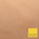 Light Peach Plain Tulle Mesh Dress Net Fabric Bridal Wedding Tutu 54" Wide 4326
