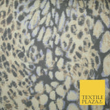 Wacky Animal Leopard Jaguar Printed Power Mesh Net Stretch Dress Fabric 61" 4304