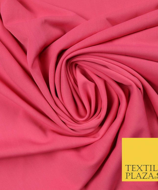 PINK Luxury Plain Spandex Fabric Material Stretch Dancewear 62" 4416
