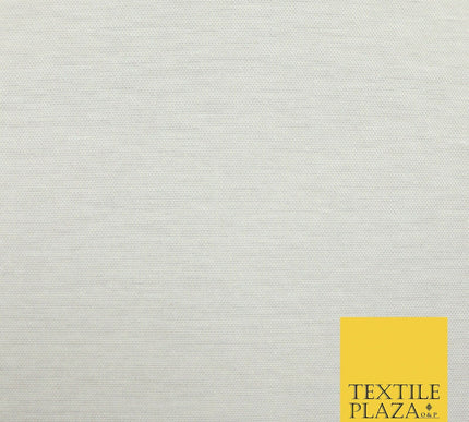 Plain Ivory Cream Lightweight Stretch Jersey Fabric Dress Craft 60" Wide 4427