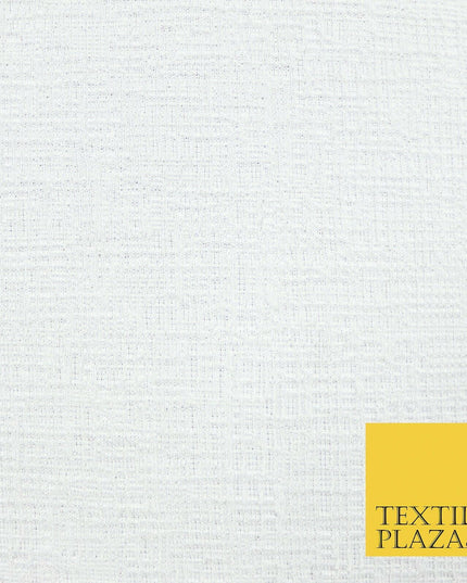 Black White Textured Weave Style Soft Plain Stretch Jersey Fabric Dress Craft56"