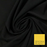 Black Candy Pink Plain Stretch Budget Polyester Jersey Fabric Dress Material 58"