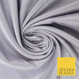 Two Tone Shot Plain Satin Backed Dupion SHANTUNG Raw Silk Dress Fabric 58" Wide
