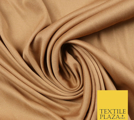 Stone Green Camel Brown Coloured Plain Stretch Jersey Fabric Dress Material 58"
