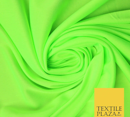 Stone Green Camel Brown Coloured Plain Stretch Jersey Fabric Dress Material 58"