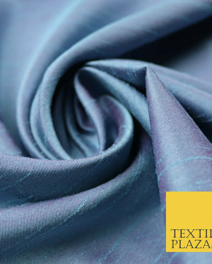 Two Tone Shot Plain Satin Backed Dupion SHANTUNG Raw Silk Dress Fabric 58" Wide