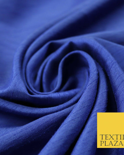 Luxury Satin Backed Dupion SHANTUNG Raw Silk Fabric 100% Polyester 59" 6 COLOURS