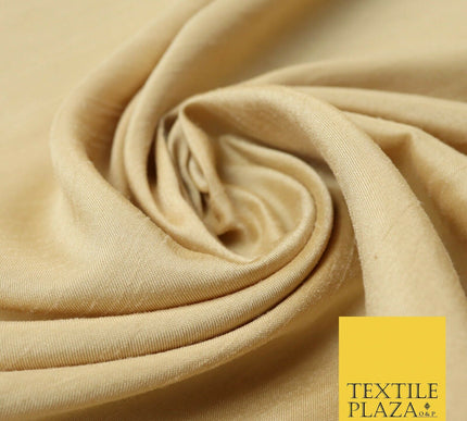 Luxury Satin Backed Dupion SHANTUNG Raw Silk Fabric 100% Polyester 59" 6 COLOURS