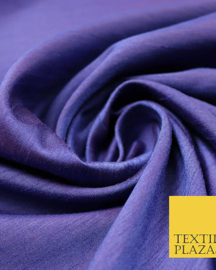 Two Tone Shot Plain Satin Backed Dupion SHANTUNG Raw Silk Dress Fabric 58" Wide