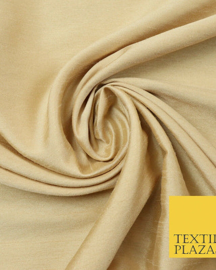 Luxury Satin Backed Dupion SHANTUNG Raw Silk Fabric 100% Polyester 59" 6 COLOURS