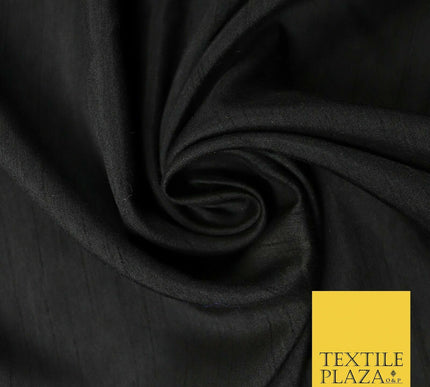 Luxury Satin Backed Dupion SHANTUNG Raw Silk Fabric 100% Polyester 59" 6 COLOURS