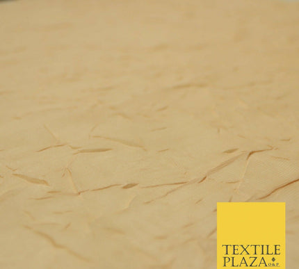 Luxury Creased Crushed Plain / Shot Chiffon Dress Fabric 8 COLOURS 58" Wide
