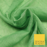 Luxury Creased Crushed Plain / Shot Chiffon Dress Fabric 8 COLOURS 58" Wide