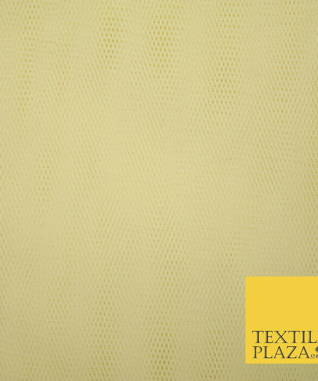 85 COLOURS - Tutu Fairy Veil Bridal Plain Soft Sheer Tulle Net Fabric 58" WIDE