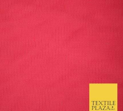 85 COLOURS - Tutu Fairy Veil Bridal Plain Soft Sheer Tulle Net Fabric 58" WIDE