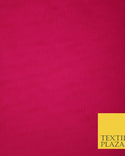 85 COLOURS - Tutu Fairy Veil Bridal Plain Soft Sheer Tulle Net Fabric 58" WIDE