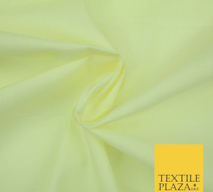 PREMIUM POLY COTTON ALL COLOURS PLAIN DYED FABRIC CRAFT MATERIAL POLYCOTTON 44"