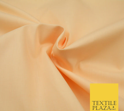 PREMIUM POLY COTTON ALL COLOURS PLAIN DYED FABRIC CRAFT MATERIAL POLYCOTTON 44"