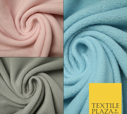 Plain Premium Anti Pill Soft POLAR FLEECE Baby Kids Blanket Pet Bed 58" Wide