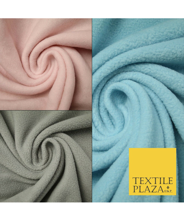 Plain Premium Anti Pill Soft POLAR FLEECE Baby Kids Blanket Pet Bed 58" Wide