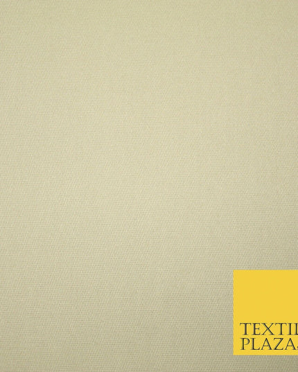 Stone Beige Premium Plain 2 Way Stretch Cotton Canvas Dress Sewing Craft 57"4710