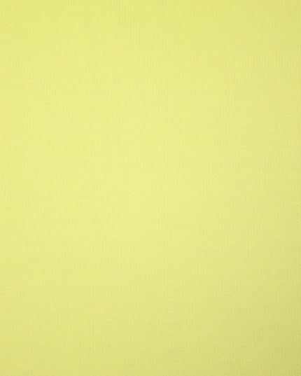 Heavy Lemon Yellow Terry Loop Back Jersey Dress Knit Fabric 67" Wide 4732