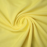 Heavy Lemon Yellow Terry Loop Back Jersey Dress Knit Fabric 67" Wide 4732