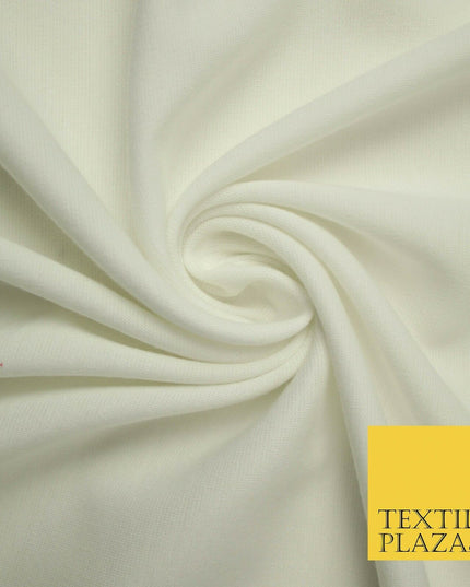 Luxury Plain Stretch Ponti Ponte Roma Jersey Fabric 60" Dress Skirt Knit Craft