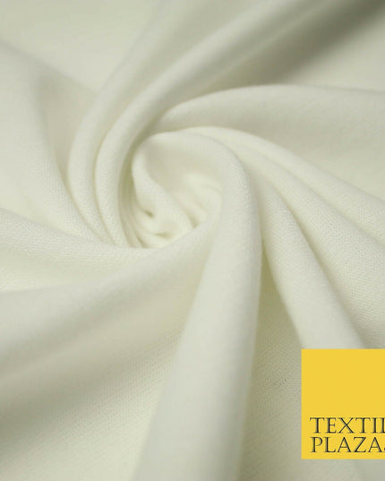 Luxury Plain Stretch Ponti Ponte Roma Jersey Fabric 60" Dress Skirt Knit Craft