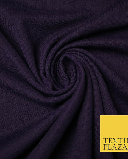 Luxury Plain Stretch Ponti Ponte Roma Jersey Fabric 60" Dress Skirt Knit Craft