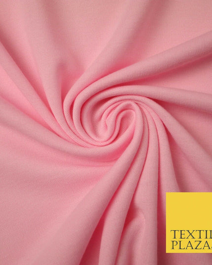 Luxury Plain Stretch Ponti Ponte Roma Jersey Fabric 60" Dress Skirt Knit Craft