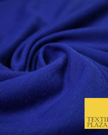 Luxury Plain Stretch Ponti Ponte Roma Jersey Fabric 60" Dress Skirt Knit Craft