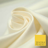 Premium Plain Smooth Matt Duchess Satin Fabric Material Bridal Wedding Dress 58"